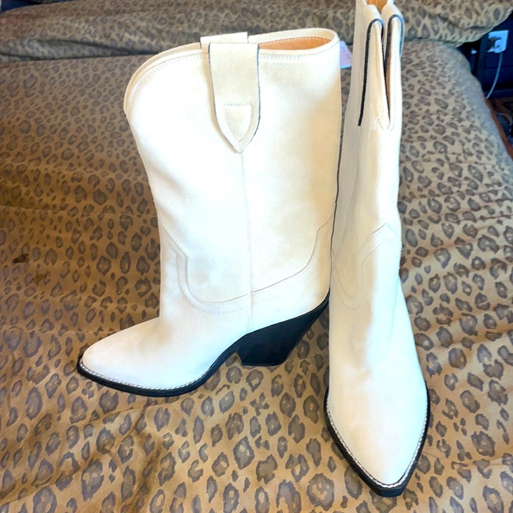 Brand new! Never worn before! Isabel marant boots! Laxime suede ankle boots.